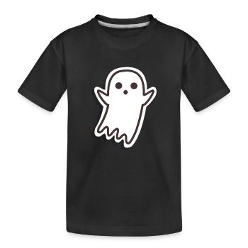 Fantôme - T-shirt bio Premium Enfant - noir - Devant