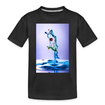 poisson - T-shirt bio Premium Enfant - noir - Devant