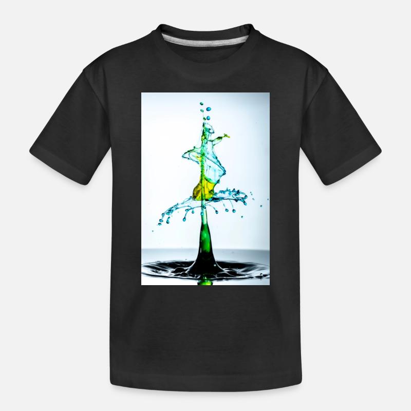 splash - T-shirt bio Premium Enfant - noir