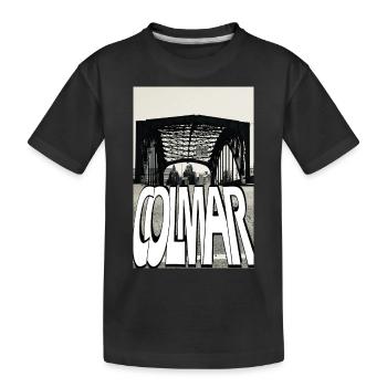 Colmar Graph Pont - T-shirt bio Premium Enfant - noir - Devant