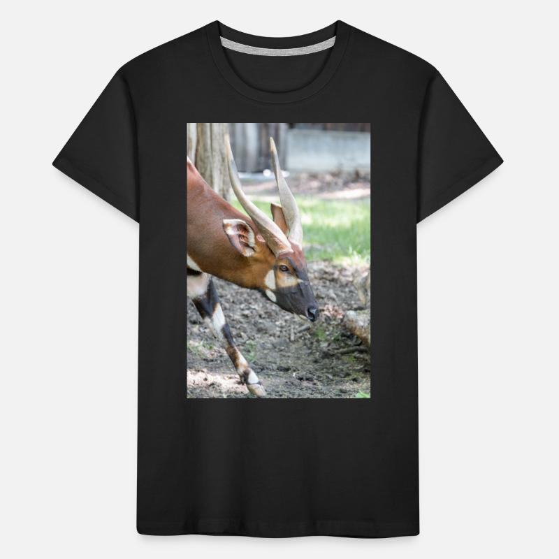 Eastern Bongo (in german Bongo) Tragelaphus euryce Kids' Premium Organic T-Shirt