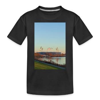 Weserstadion - Kinder Premium Bio T-Shirt - Schwarz - Vorne