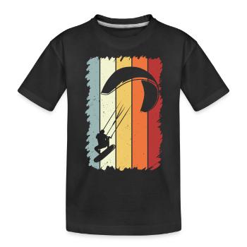 Kitesurfer Kitesurf Kitesurf - T-shirt bio Premium Enfant - noir - Devant