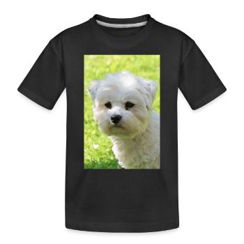 Malteser - Kinder Premium Bio T-Shirt - Schwarz - Vorne