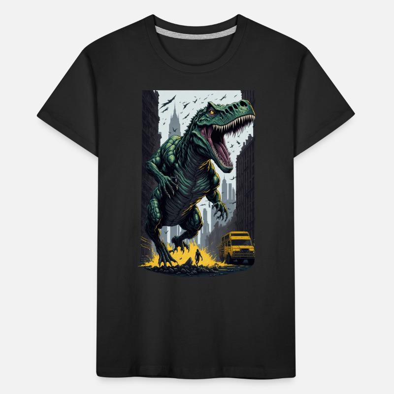 T Rex Kids' Premium Organic T-Shirt
