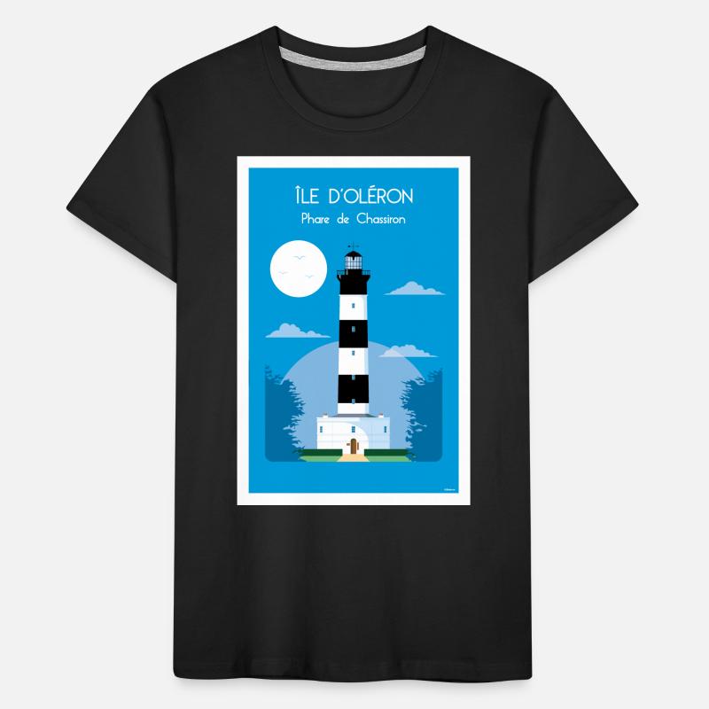 CHASSIRON LIGHTHOUSE Kids' Premium Organic T-Shirt