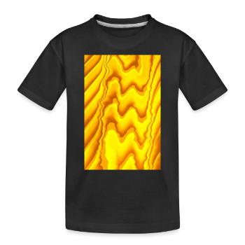 Dans le flux - T-shirt bio Premium Enfant - noir - Devant