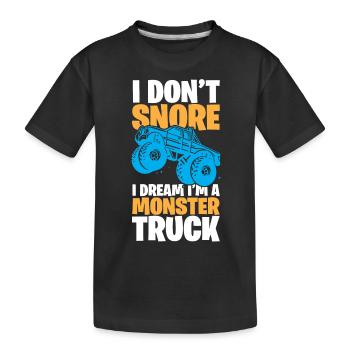 Monster Truck - T-shirt bio Premium Enfant - noir - Devant