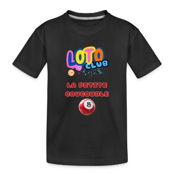 LOTO - BINGO - 8 - LA PETITE COUGOURLE - T-shirt bio Premium Enfant - noir - Devant