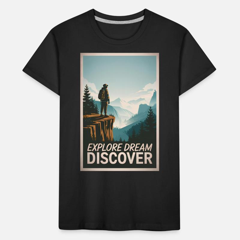 Explore Dream Explore Kinder Premium Bio T-Shirt