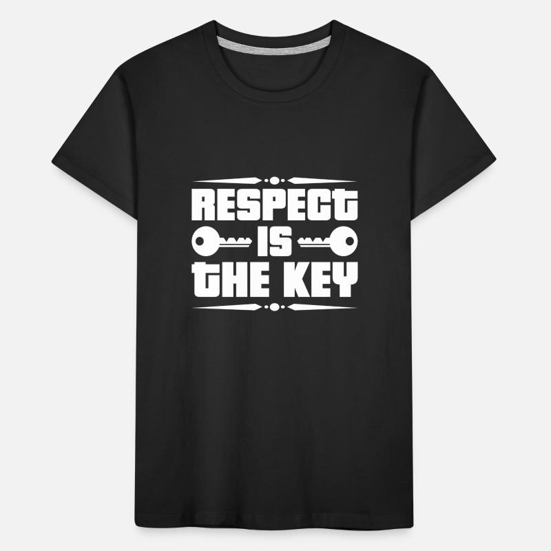 Respect Acceptance Tolerance Recognition Validity Kids' Premium Organic T-Shirt