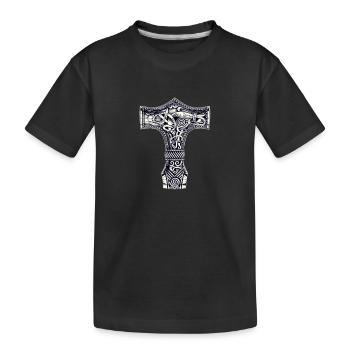 La Croix de Thor - T-shirt bio Premium Enfant - noir - Devant