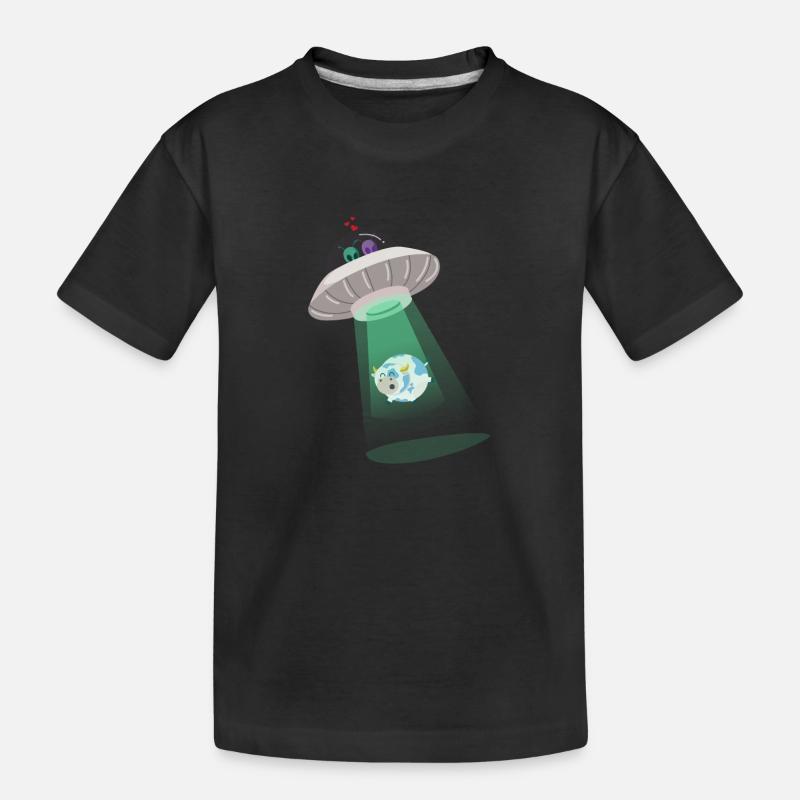Alien abduction - T-shirt bio Premium Enfant - noir