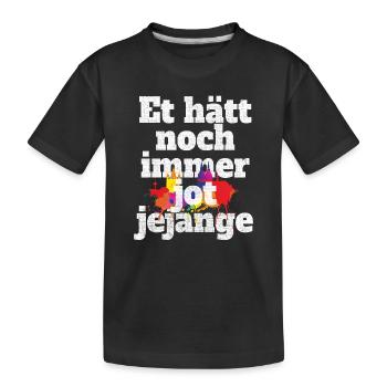 Et Hätt Toujours Jot Jejange Kölsch Cologne - T-shirt bio Premium Enfant - noir - Devant