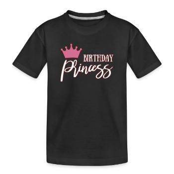 Joyeux anniversaire - T-shirt bio Premium Enfant - noir - Devant