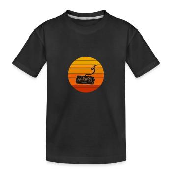 Gaming Gamer - Kids' Premium Organic T-Shirt - black - Front