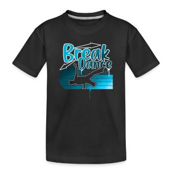 Breakdance - T-shirt bio Premium Enfant - noir - Devant