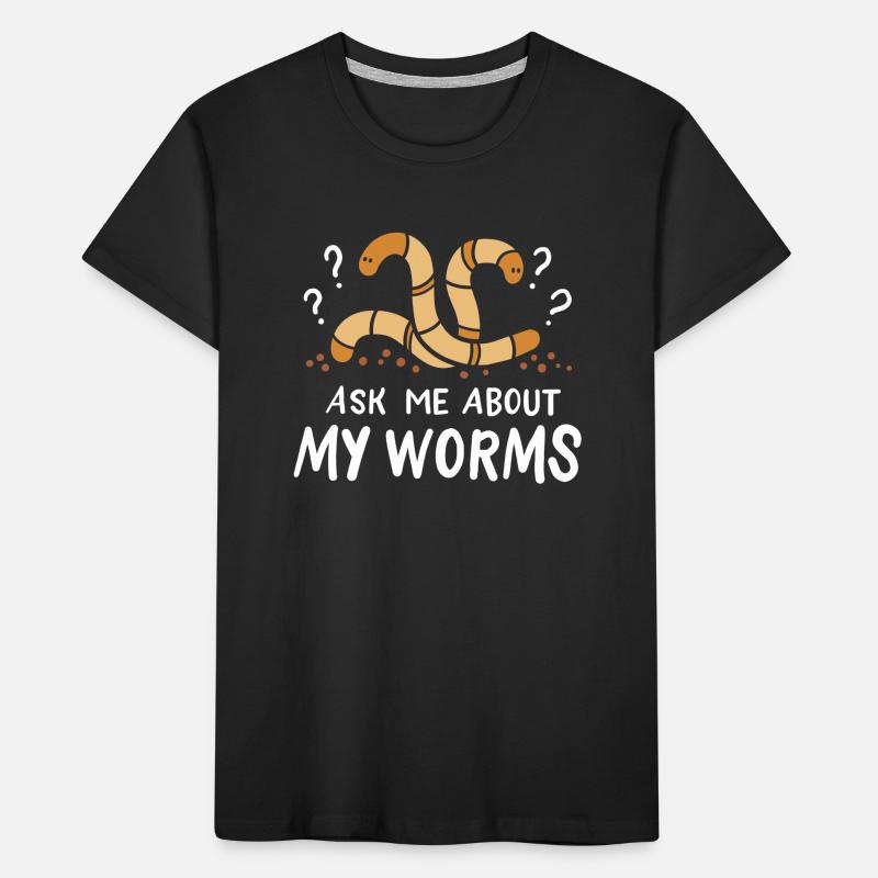 Worms Constructeurs de vers T-shirt bio Premium Enfant