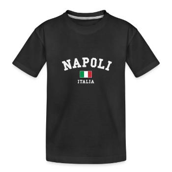 Naples Italie - T-shirt bio Premium Enfant - noir - Devant