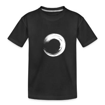 cercle - T-shirt bio Premium Enfant - noir - Devant