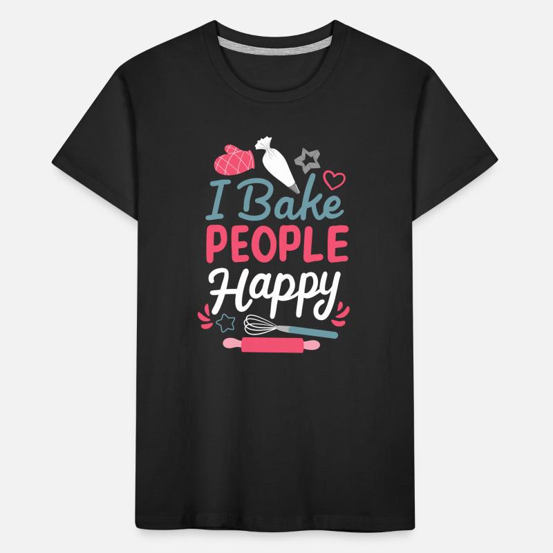Baking Bakery Hobby Baker Kids' Premium Organic T-Shirt