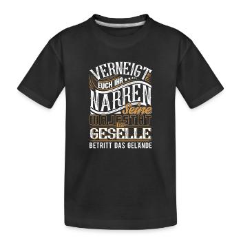 Geselle Gesellenprüfung - Kinder Premium Bio T-Shirt - Schwarz - Vorne