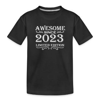 2023 - Né 2023 Bébé - Fantastique depuis 2023 - T-shirt bio Premium Enfant - noir - Devant