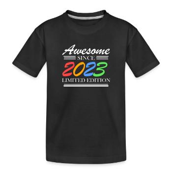 2023 Bébé - Fantastique depuis 2023 - Né en 2023 - T-shirt bio Premium Enfant - noir - Devant