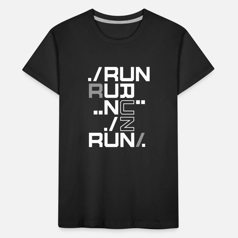 Course Sport Course Coureurs Sprinter Marathon T-shirt bio Premium Enfant