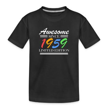 1959 - Kids' Premium Organic T-Shirt - black - Front