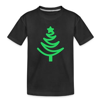 Noël, noël, noël, noël, noël, noël, noël, noël - T-shirt bio Premium Enfant - noir - Devant