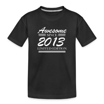2013 - Millésime 2013 - Fantastique depuis 2013 - T-shirt bio Premium Enfant - noir - Devant