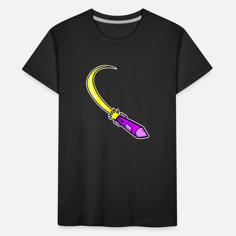 Rocket Purple Kids' Premium Organic T-Shirt