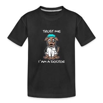 Vétérinaire vétérinaire vétérinaire cadeau de médecine vétérinaire - T-shirt bio Premium Enfant - noir - Devant
