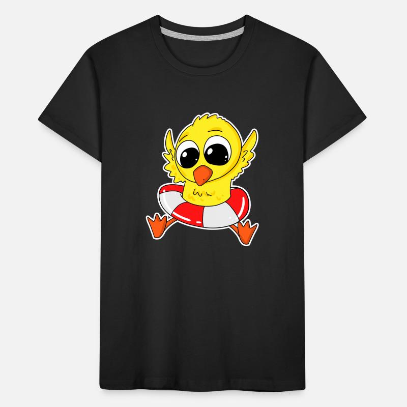 Duck bathing duck bathing Kids' Premium Organic T-Shirt