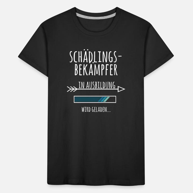 Schädlingsbekämpfer Ausbildung Geschenk Schädlinge Kinder Premium Bio T-Shirt