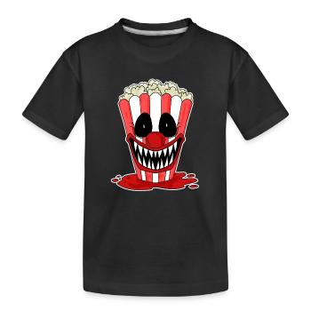 Film d’horreur Film d’horreur Film pop-corn Soirée cinéma - T-shirt bio Premium Enfant - noir - Devant