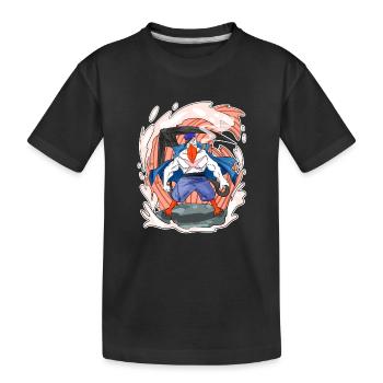 Mouette - T-shirt bio Premium Enfant - noir - Devant