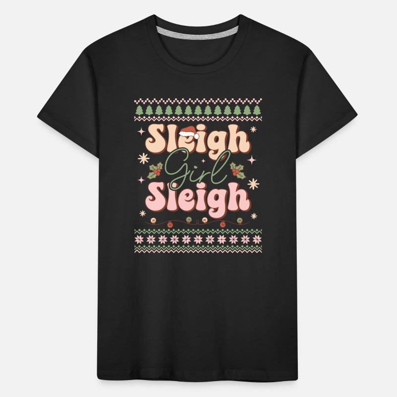 Pull de Noël moche T-shirt bio Premium Enfant