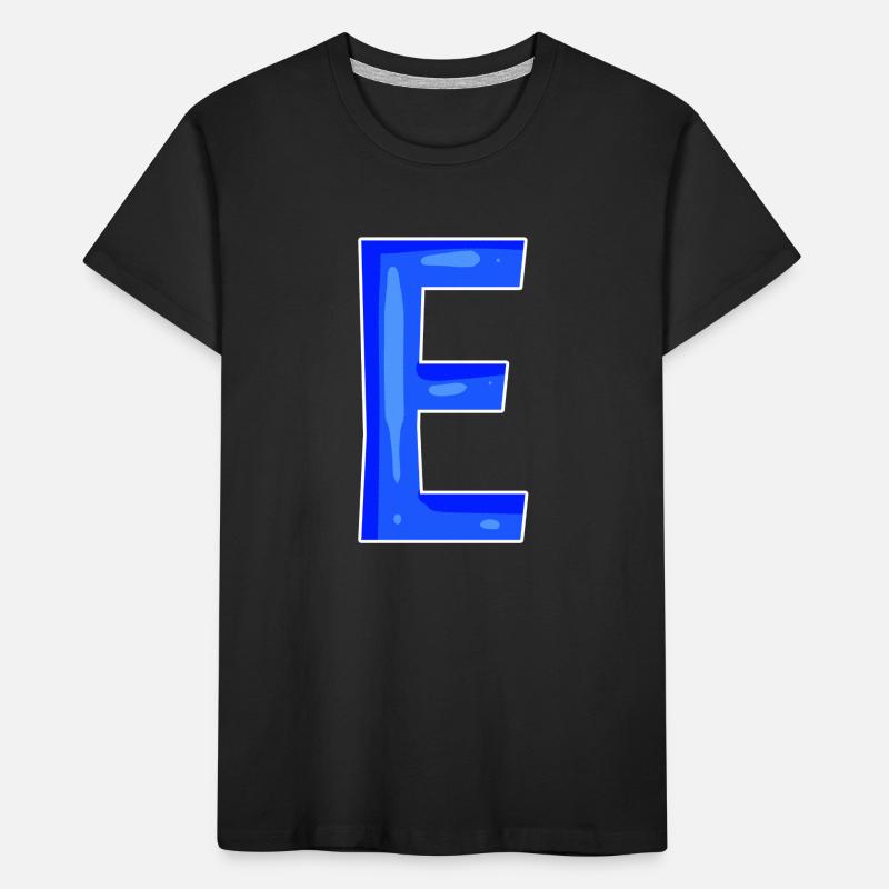 Point E - Initial point E T-shirt bio Premium Enfant