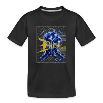 Festivals de perspective sociale de la bachata - T-shirt bio Premium Enfant - noir - Devant