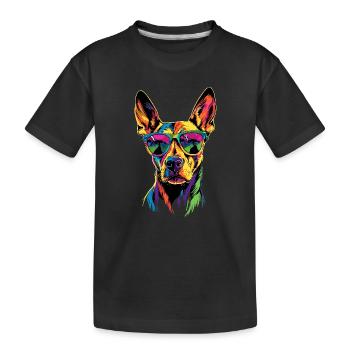 Rhodesian Ridgeback chasse chien chiens Pride Ridgeback - T-shirt bio Premium Enfant - noir - Devant