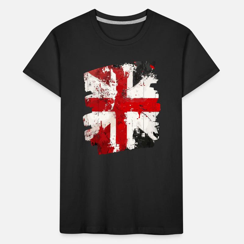 Drapeau du Danemark Dannebrog T-shirt bio Premium Enfant