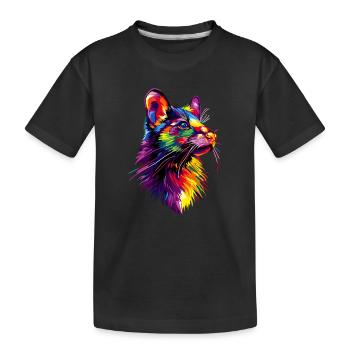 Diable de Tasmanie Marsupial Diable de Tasmanie - T-shirt bio Premium Enfant - noir - Devant