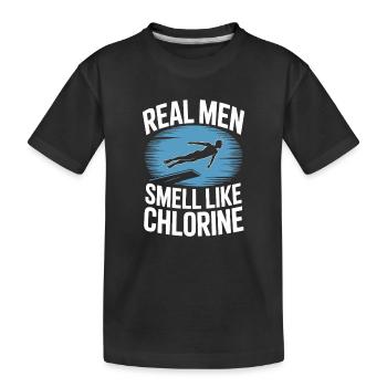 Plongeoir - T-shirt bio Premium Enfant - noir - Devant