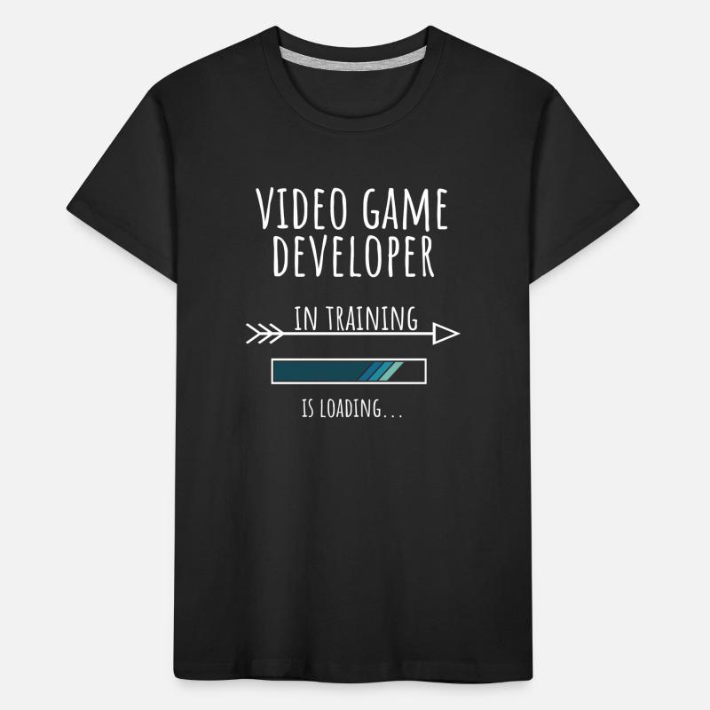 Video Game Developer Gift Profession Education Kids' Premium Organic T-Shirt