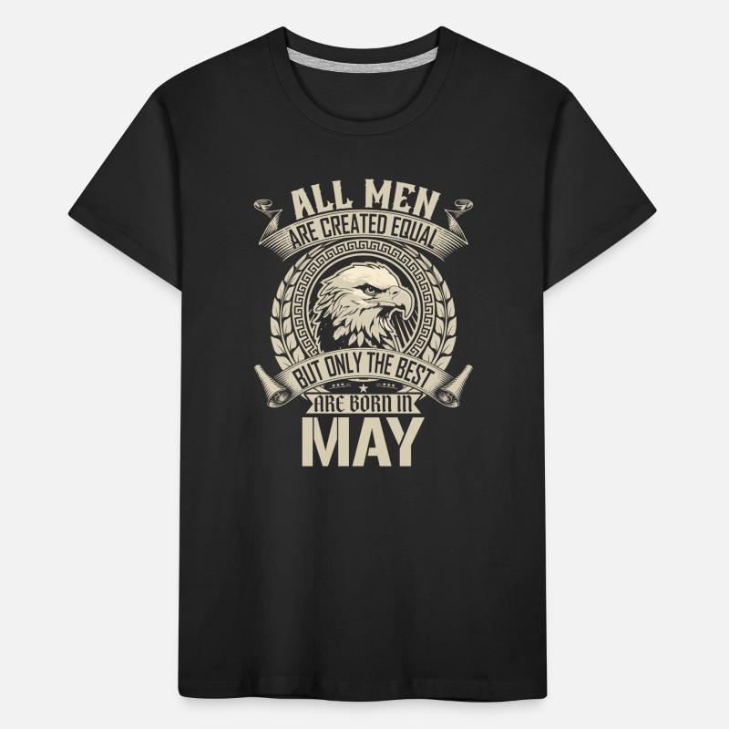 Conception de l'hymne de mai de Eagle Loyalty T-shirt bio Premium Enfant