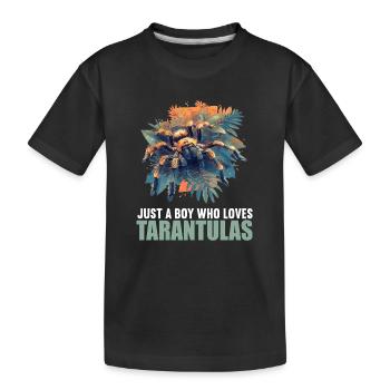 Tarantulas Tarantula - Kids' Premium Organic T-Shirt - black - Front