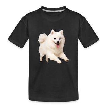 Spitz japonais - T-shirt bio Premium Enfant - noir - Devant