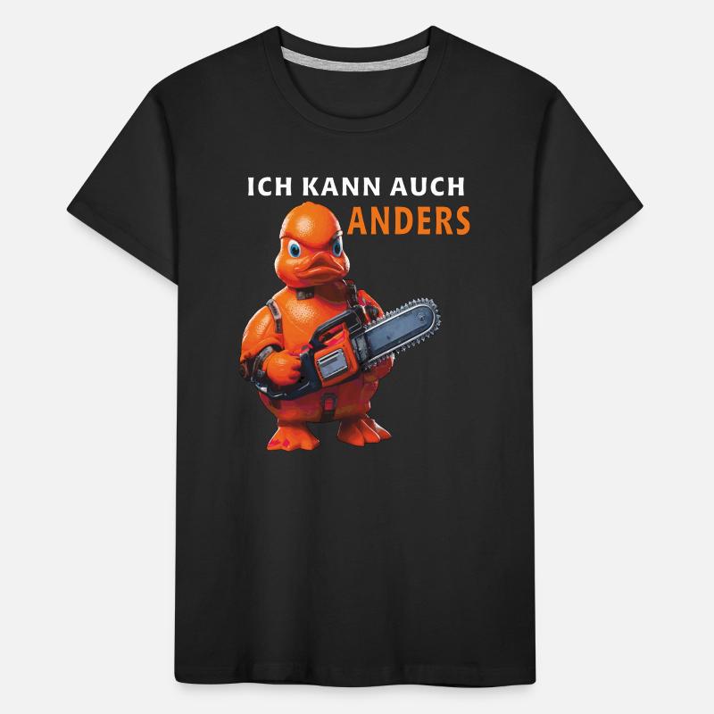 ICH KANN AUCH ANDERS Kinder Premium Bio T-Shirt